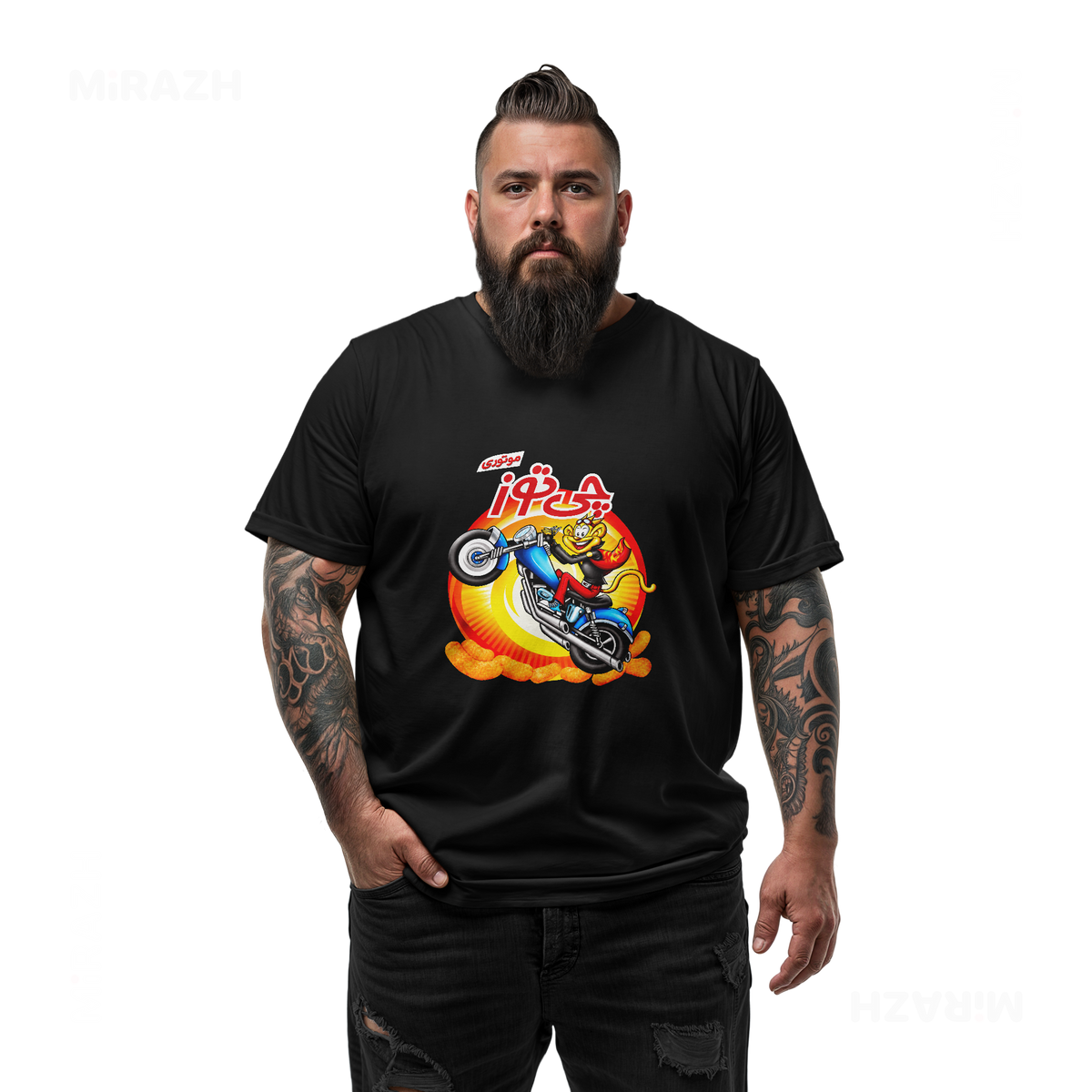 CheetozMotori Adult T Shirt 05 Black