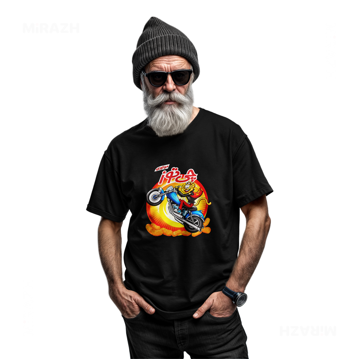 CheetozMotori Adult T Shirt 06 Black