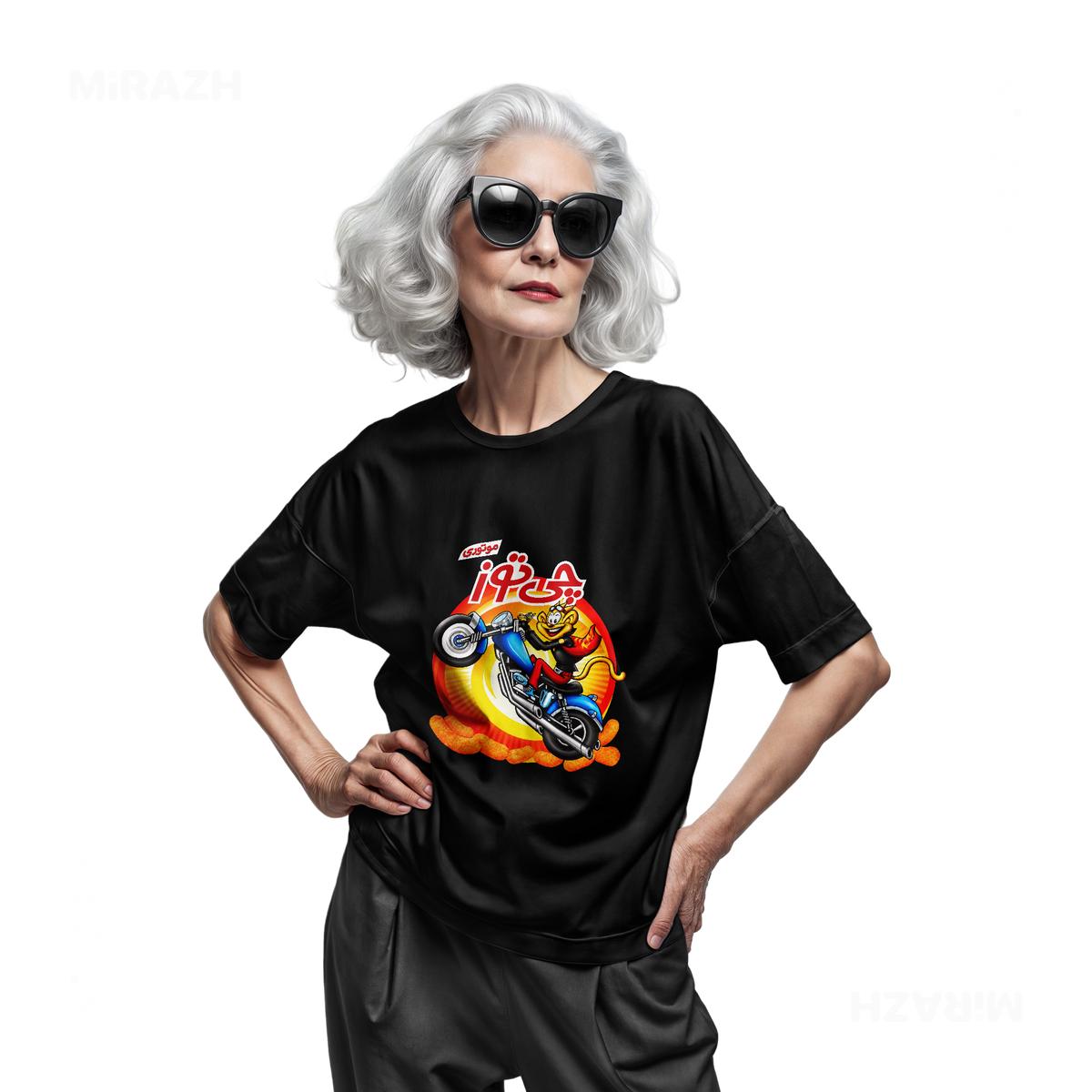 CheetozMotori Adult T Shirt 07 Black