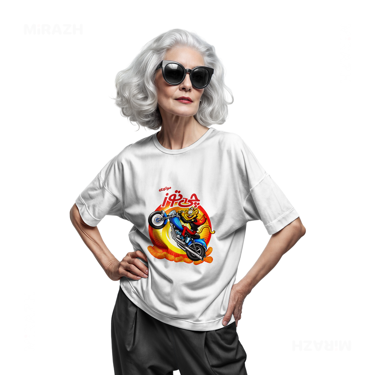 CheetozMotori Adult T Shirt 07 White