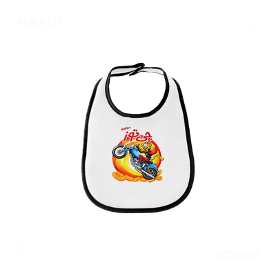 CheetozMotori Baby Bibs 01 White Black