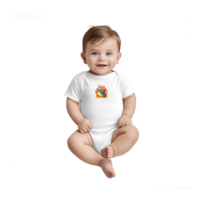 CheetozMotori Baby Onesies 03 White