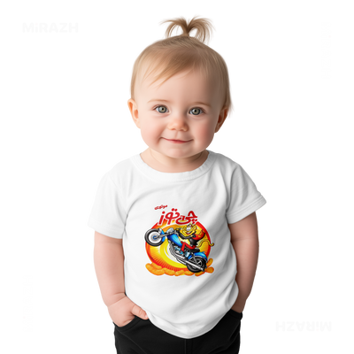 CheetozMotori Baby T Shirt 02 White