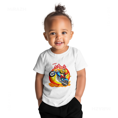 CheetozMotori Baby T Shirt 04 White