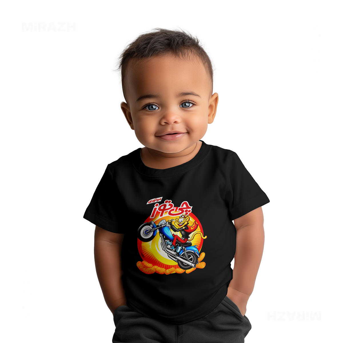 CheetozMotori Baby T Shirt 05 Black