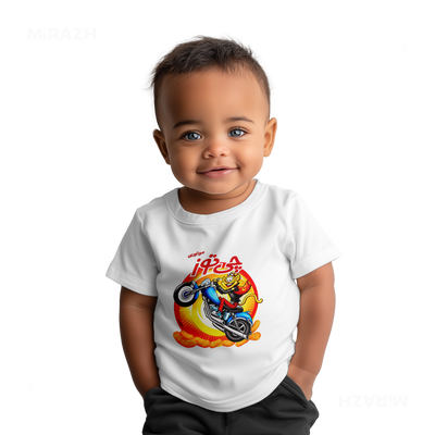 CheetozMotori Baby T Shirt 05 White