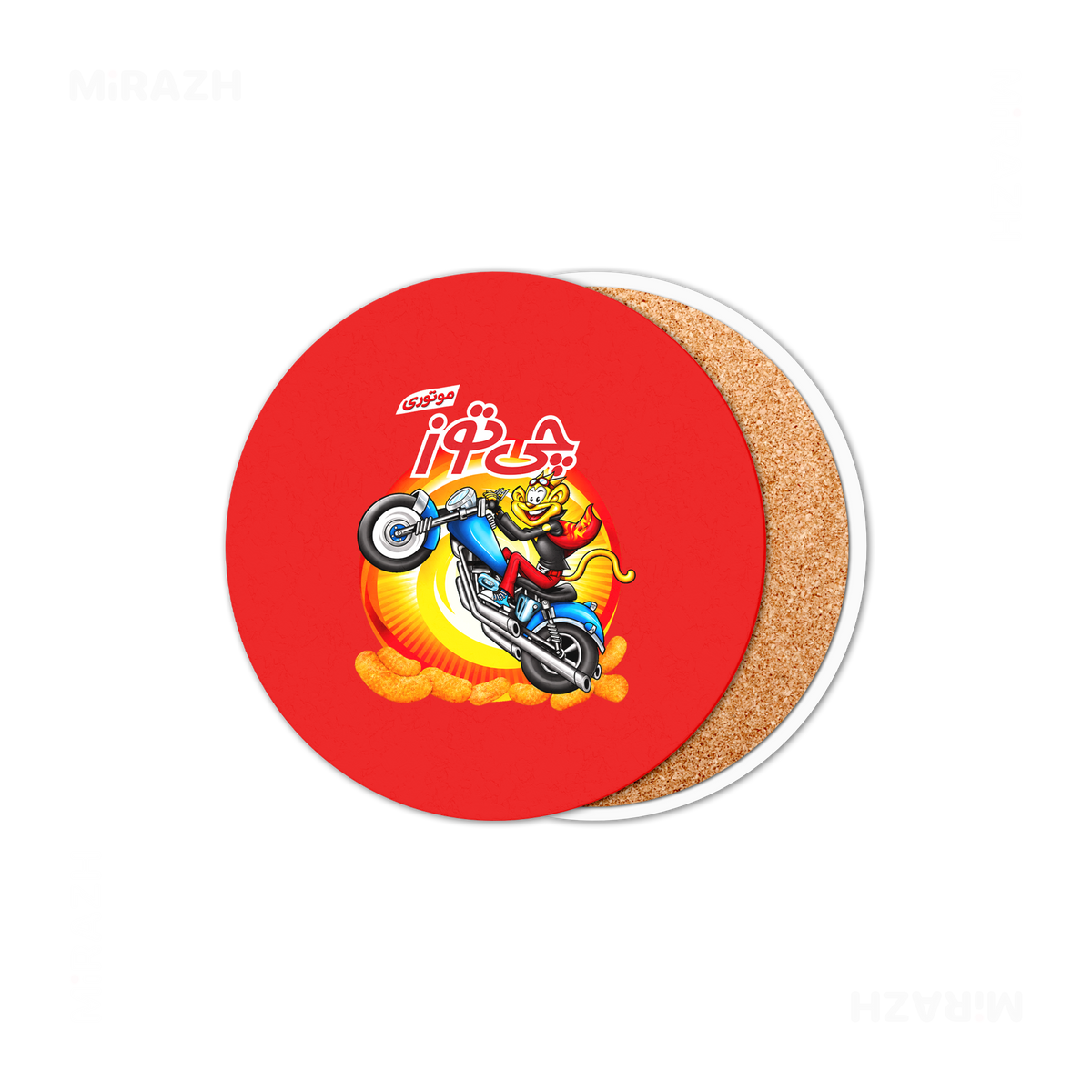 CheetozMotori Ceramic Coaster 01 Round