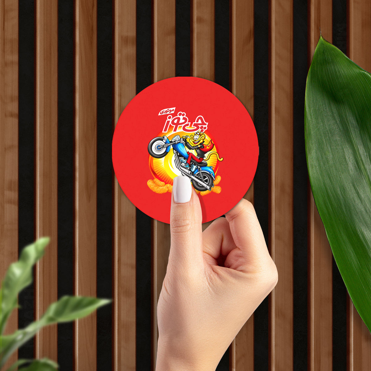 CheetozMotori Ceramic Coaster 02 Round