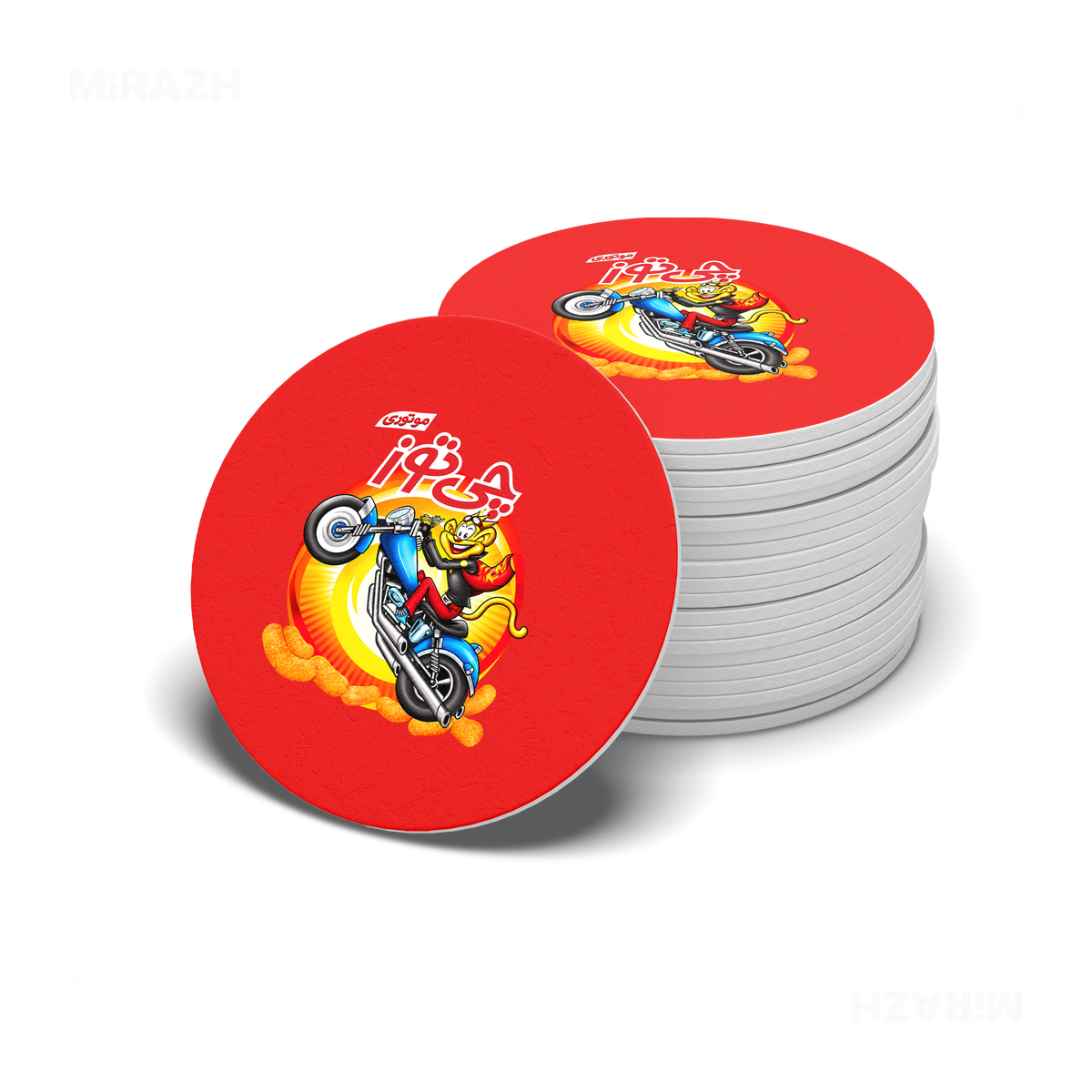 CheetozMotori Ceramic Coaster 06 Round