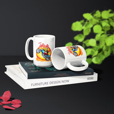 CheetozMotori Ceramic Mug 02 White