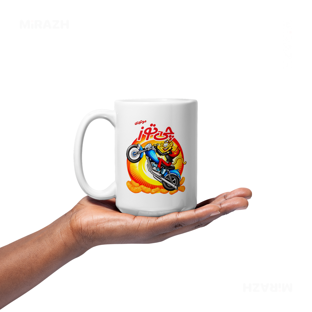 CheetozMotori Ceramic Mug 03 White