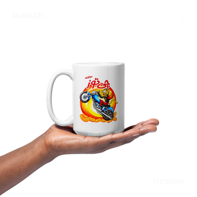 CheetozMotori Ceramic Mug 03 White