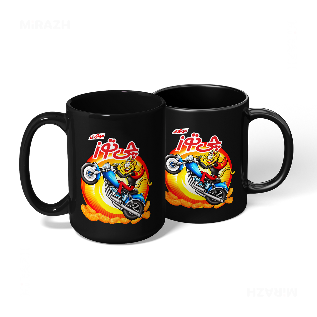 CheetozMotori Ceramic Mug 08 Black
