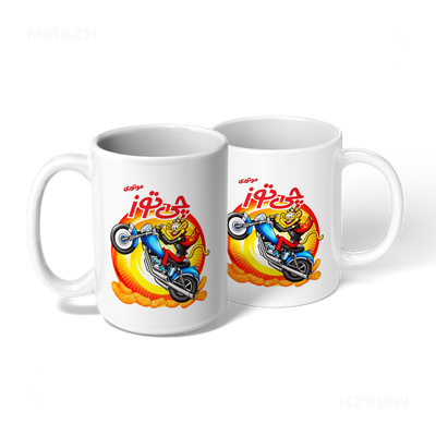 CheetozMotori Ceramic Mug 08 White