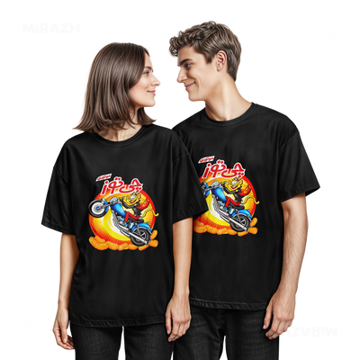 CheetozMotori Couple T Shirt 05 Black
