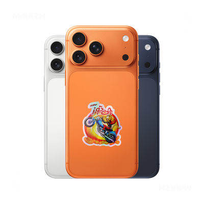 CheetozMotori Die Cut Holographic Sticker 04