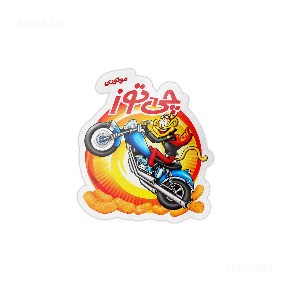 CheetozMotori Die Cut Magnet 01