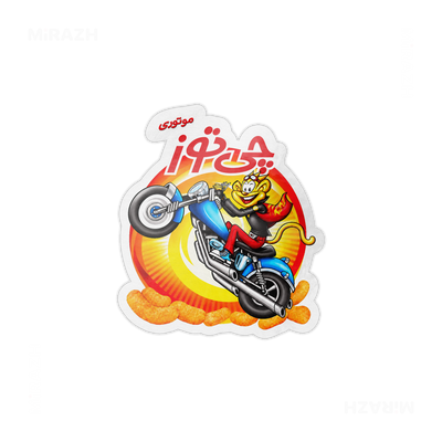 CheetozMotori Die Cut Magnet 01