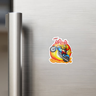 CheetozMotori Die Cut Magnet 02