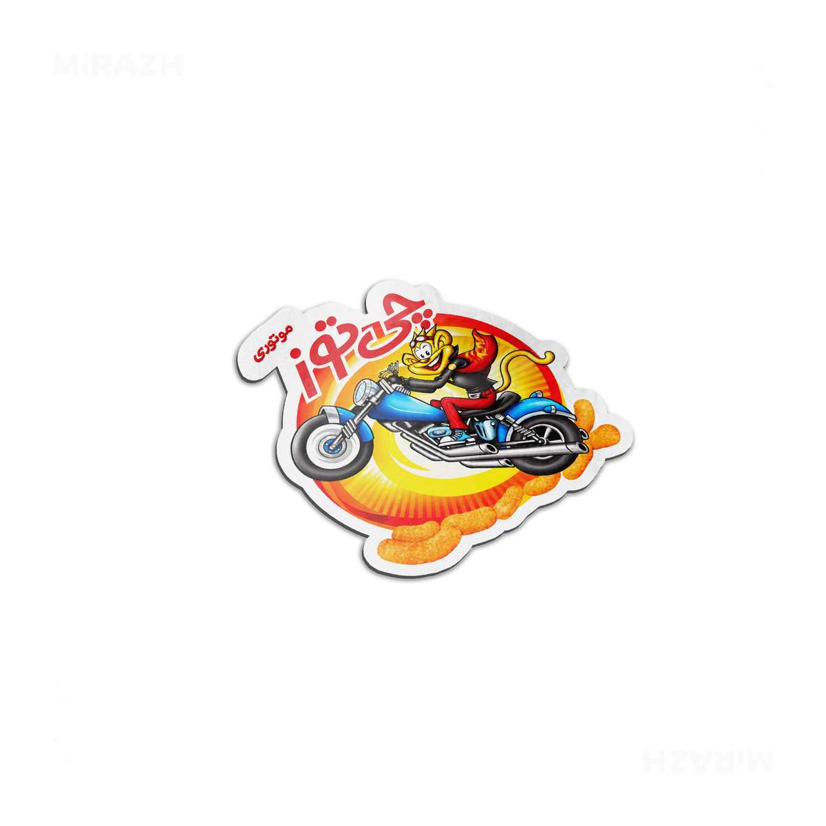 CheetozMotori Die Cut Magnet 03