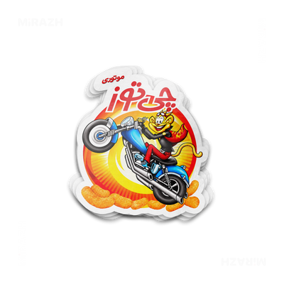 CheetozMotori Die Cut Outdoor Sticker 01 White