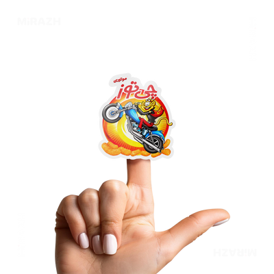 CheetozMotori Die Cut Outdoor Sticker 02 Clear