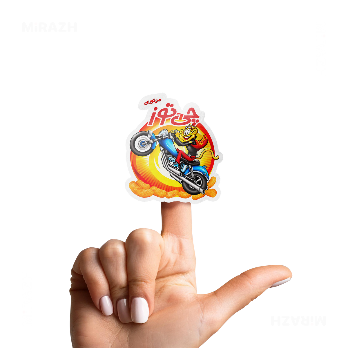 CheetozMotori Die Cut Outdoor Sticker 02 White