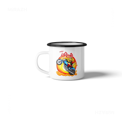 CheetozMotori Enamel Camping Mug 03
