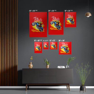 CheetozMotori Frameless Canvas 05