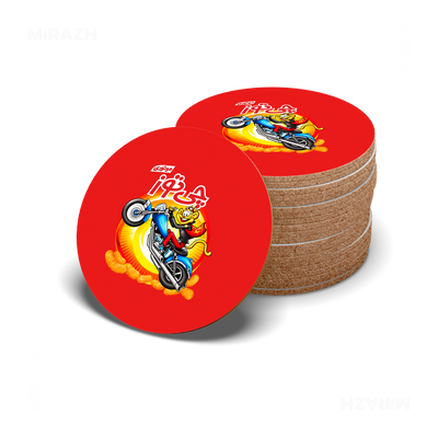 CheetozMotori High Gloss Coaster 06 Round