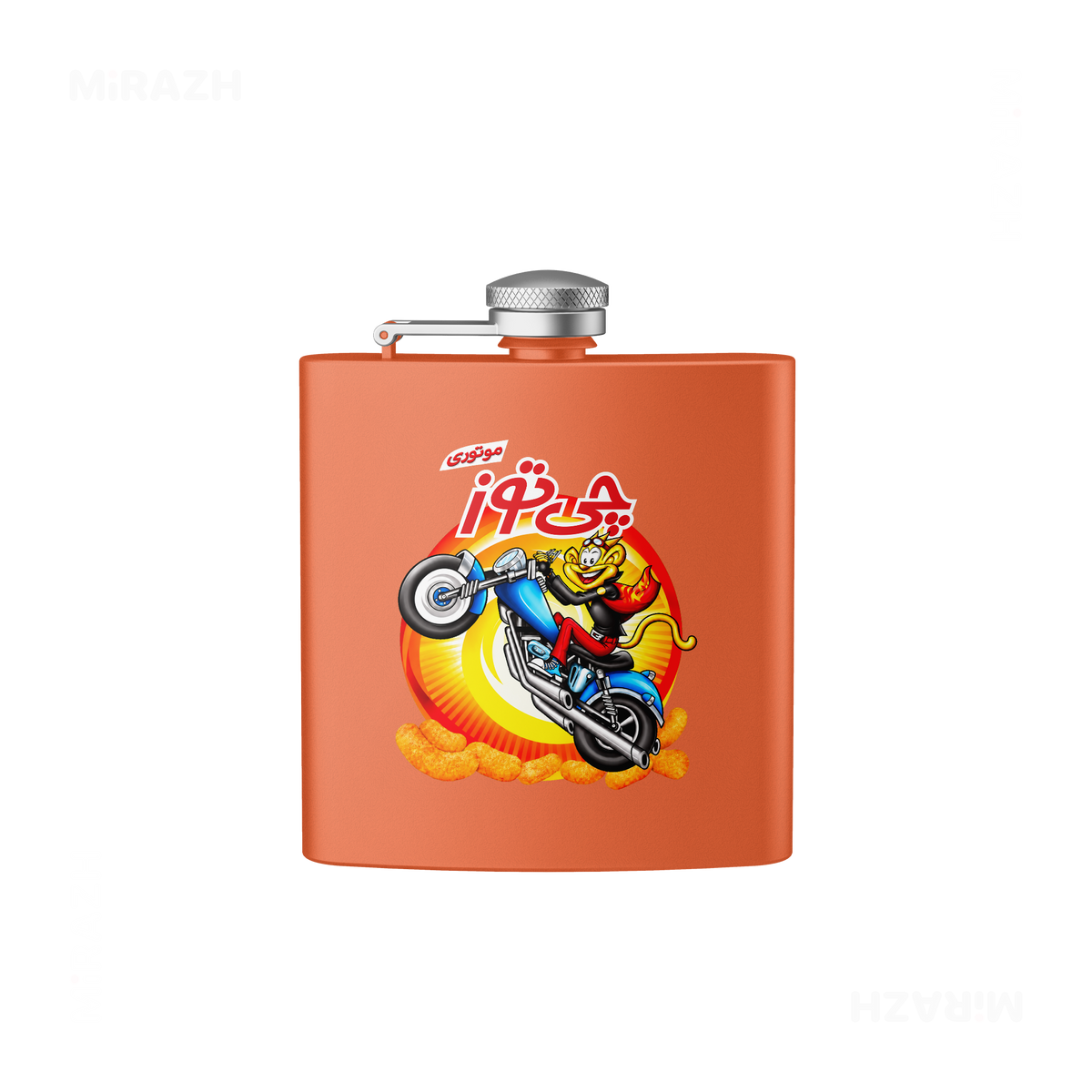 CheetozMotori Hip Flasks 01 Orange
