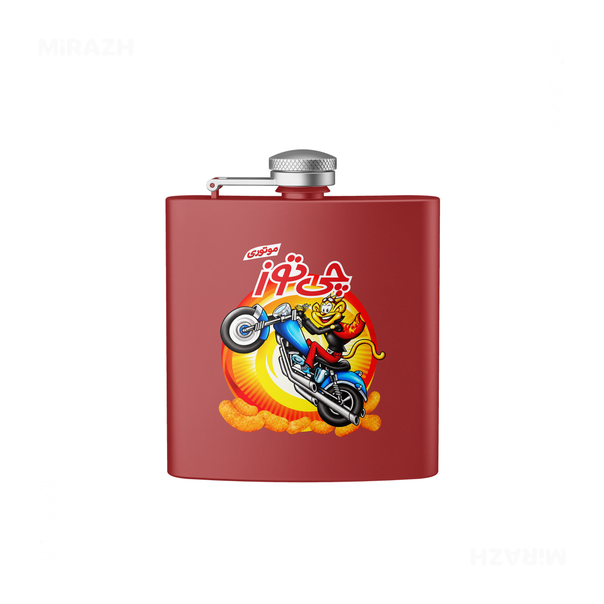 CheetozMotori Hip Flasks 01 Red
