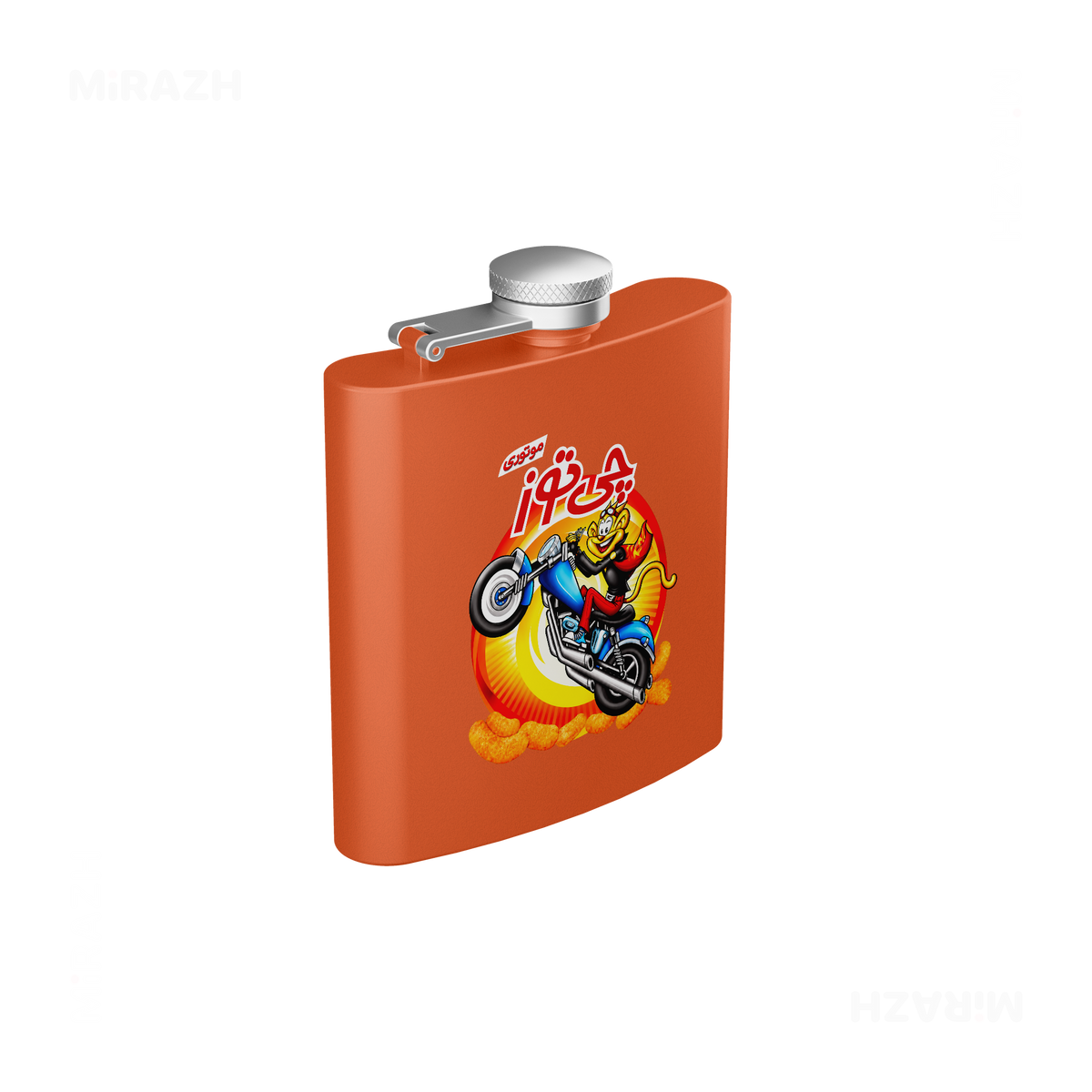 CheetozMotori Hip Flasks 03 Orange
