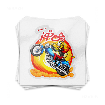 CheetozMotori Kiss Cut Sticker 01 Clear