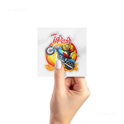 CheetozMotori Kiss Cut Sticker 02 Clear