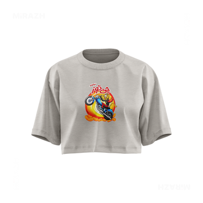 CheetozMotori Over Sized Crop Top 01 Faded Bone