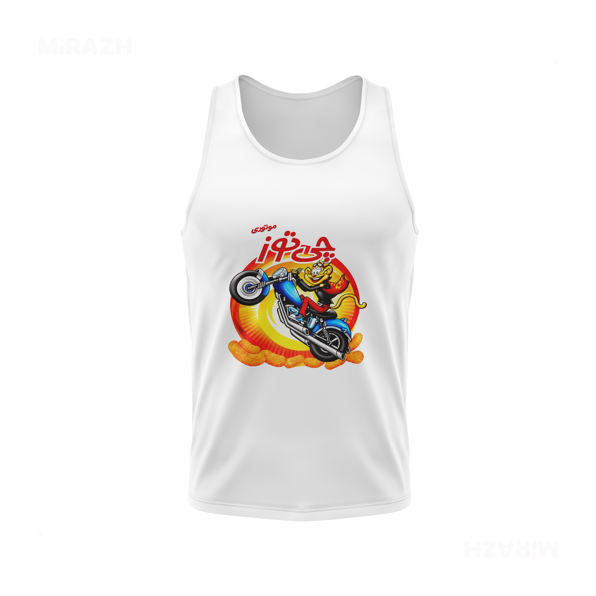CheetozMotori Tank Tops 01 White