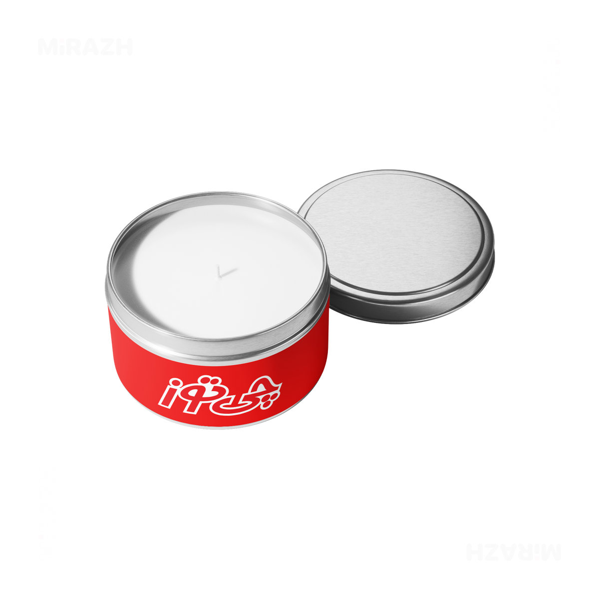 CheetozMotori Tin Candle 05 Silver