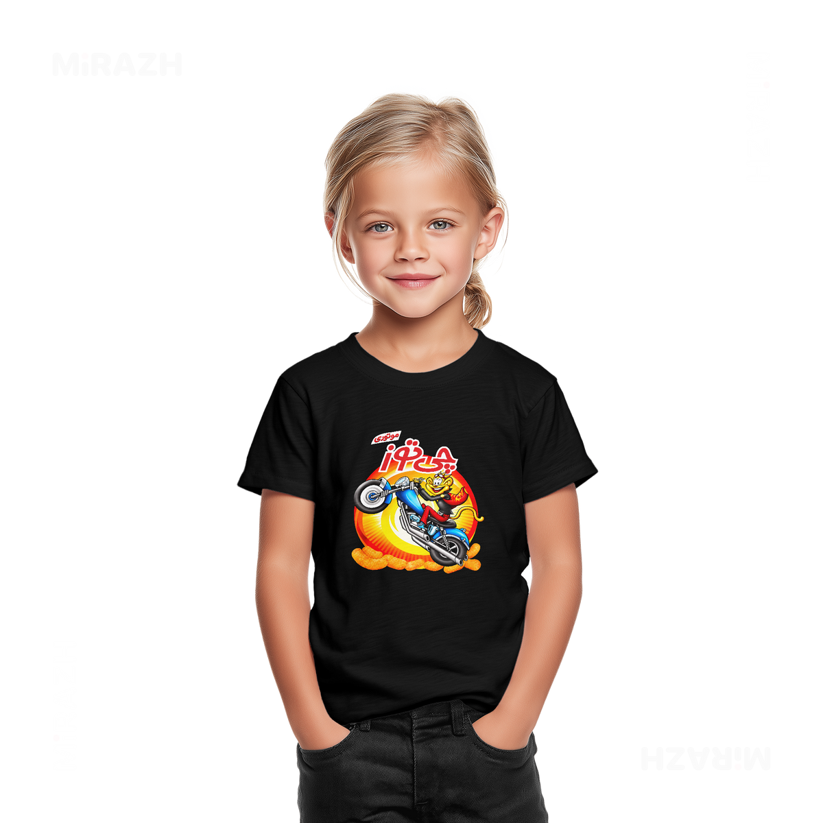CheetozMotori Toddler T Shirt 02 Black
