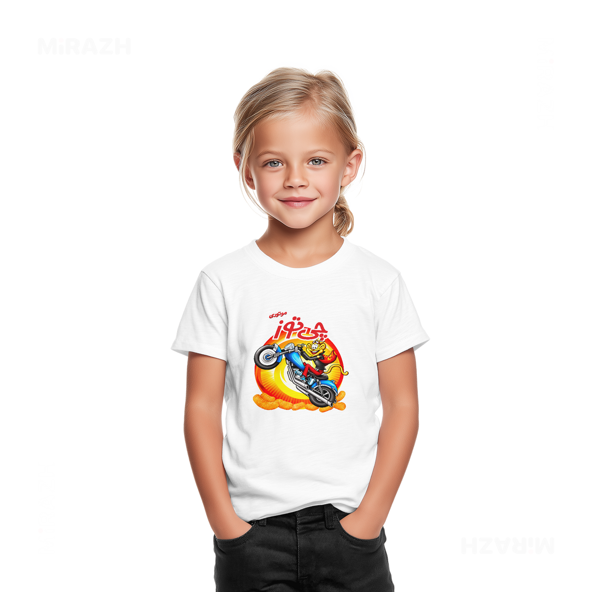 CheetozMotori Toddler T Shirt 02 White