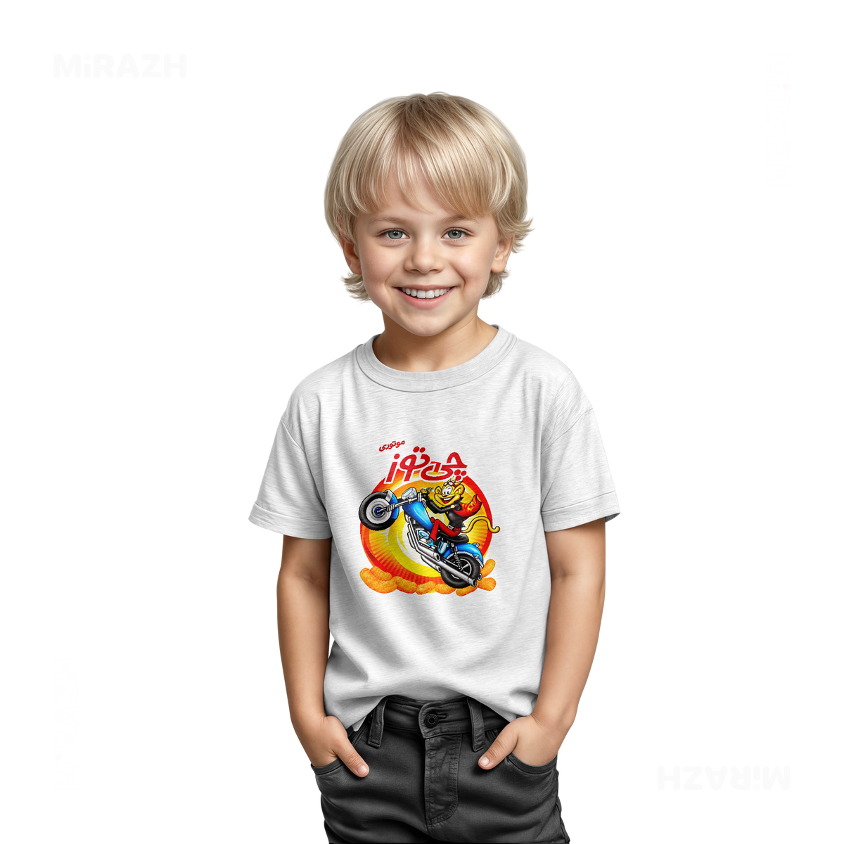 CheetozMotori Toddler T Shirt 03 White