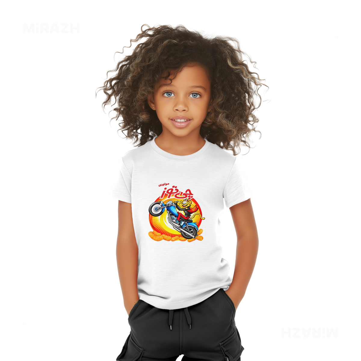 CheetozMotori Toddler T Shirt 04 White