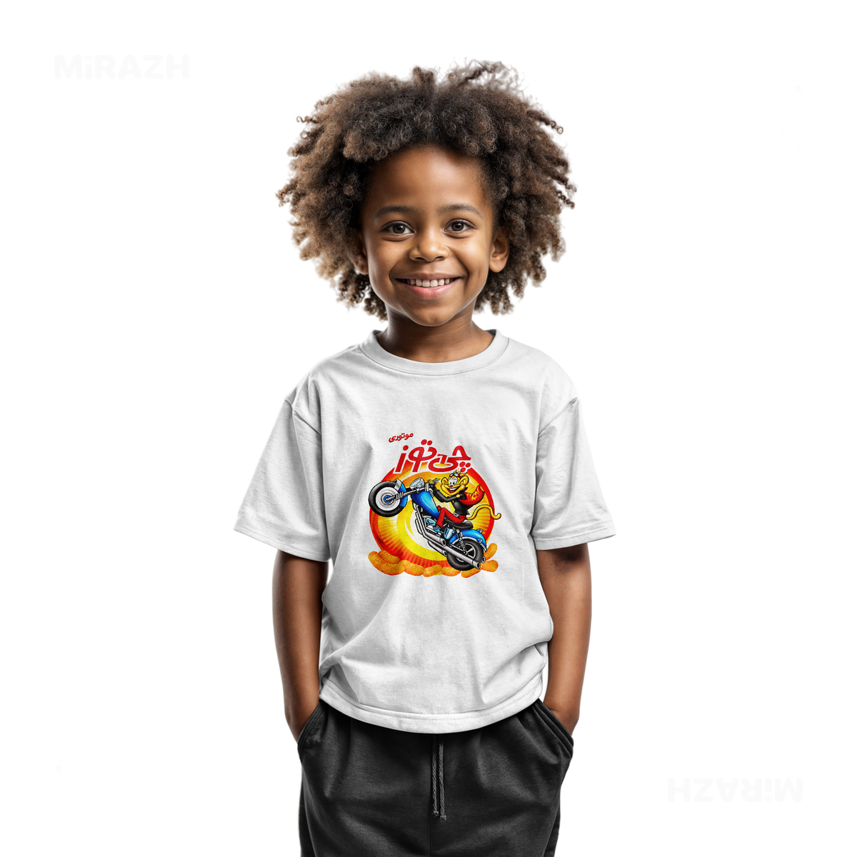 CheetozMotori Toddler T Shirt 05 White