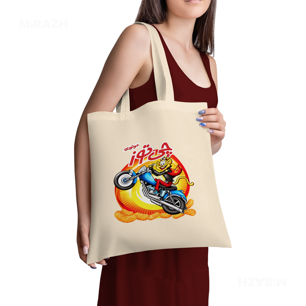 CheetozMotori Tote Bags 02 Natural
