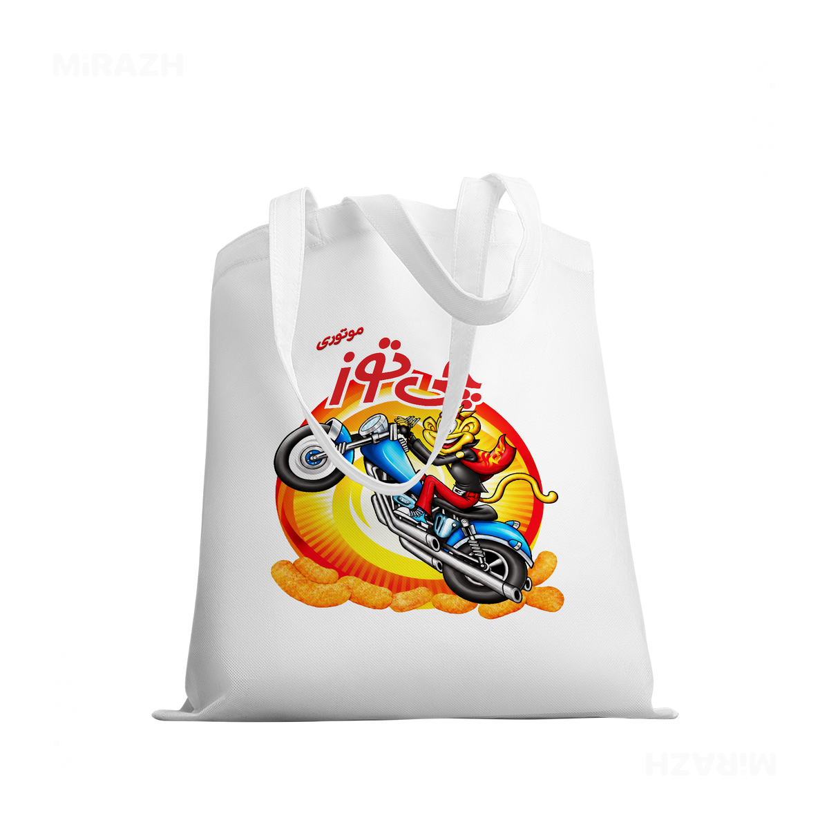 CheetozMotori Tote Bags 03 White