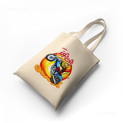 CheetozMotori Tote Bags 04 Natural