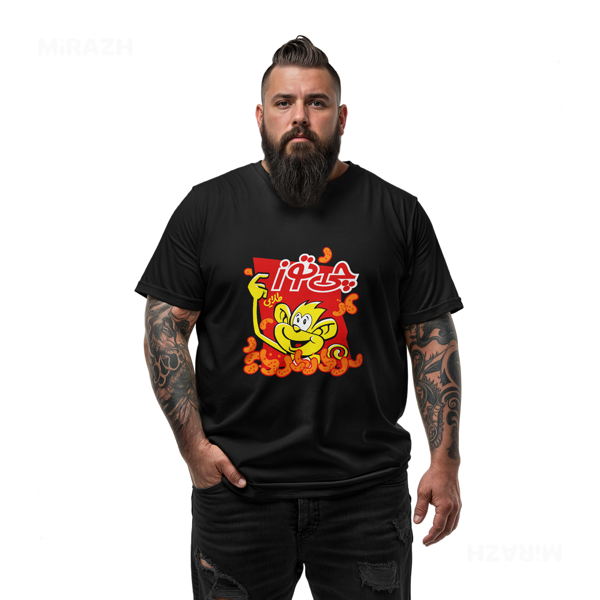CheetozTalaei Adult T Shirt 05 Black