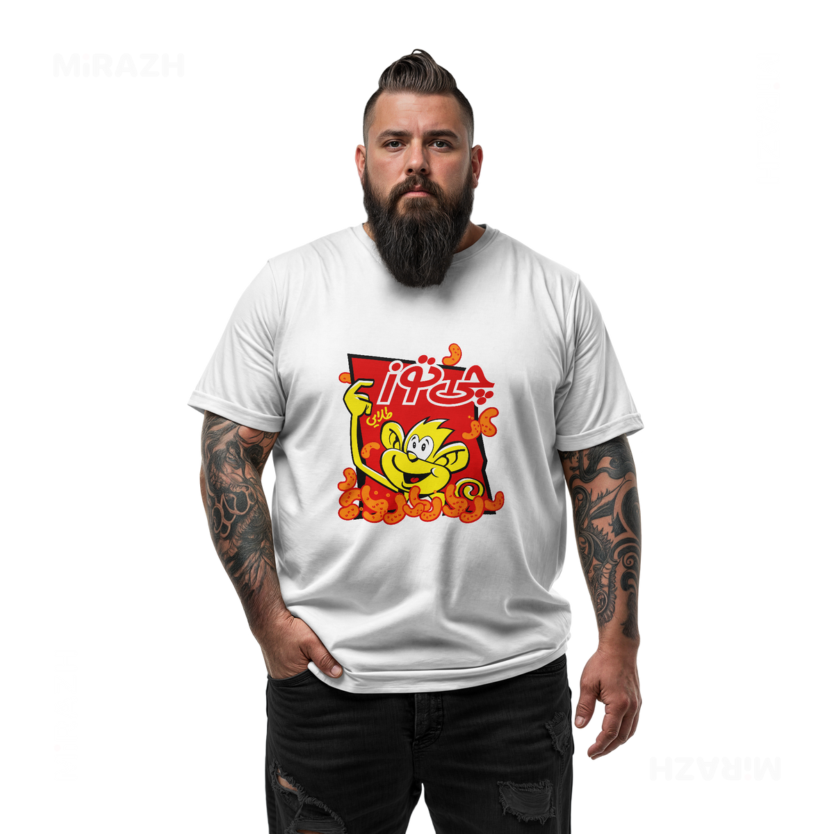CheetozTalaei Adult T Shirt 05 White