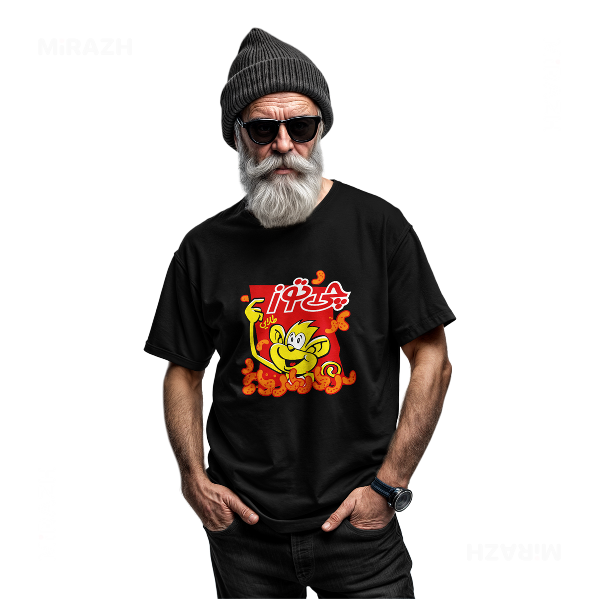 CheetozTalaei Adult T Shirt 06 Black