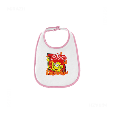 CheetozTalaei Baby Bibs 01 White Pink